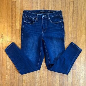 Banana Republic Curvy Mid Rise Skinny Jeans